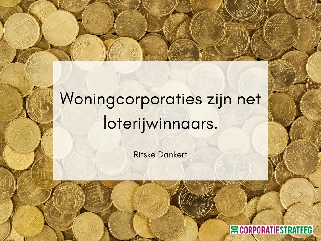 Corporaties zijn nog rijk, maar het spaargeld raakt snel op 1 2018 05 30 De Corporatiestrateeg