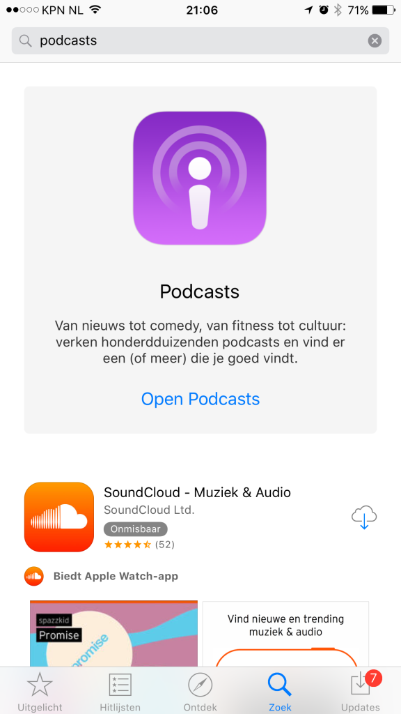 Podcasts downloaden